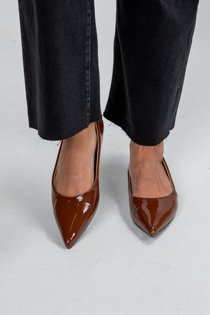 Run The Show Pointed Toe Flats