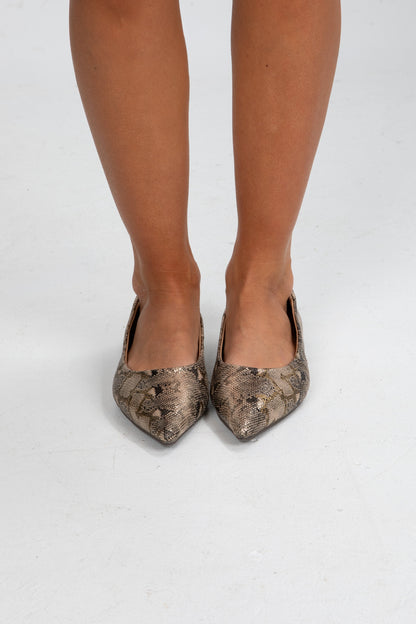 Run The Show Pointed Toe Flats