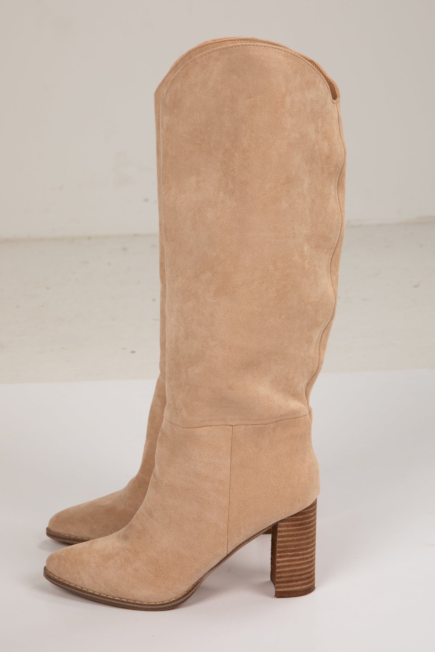 Downtown Darling Beige Boots
