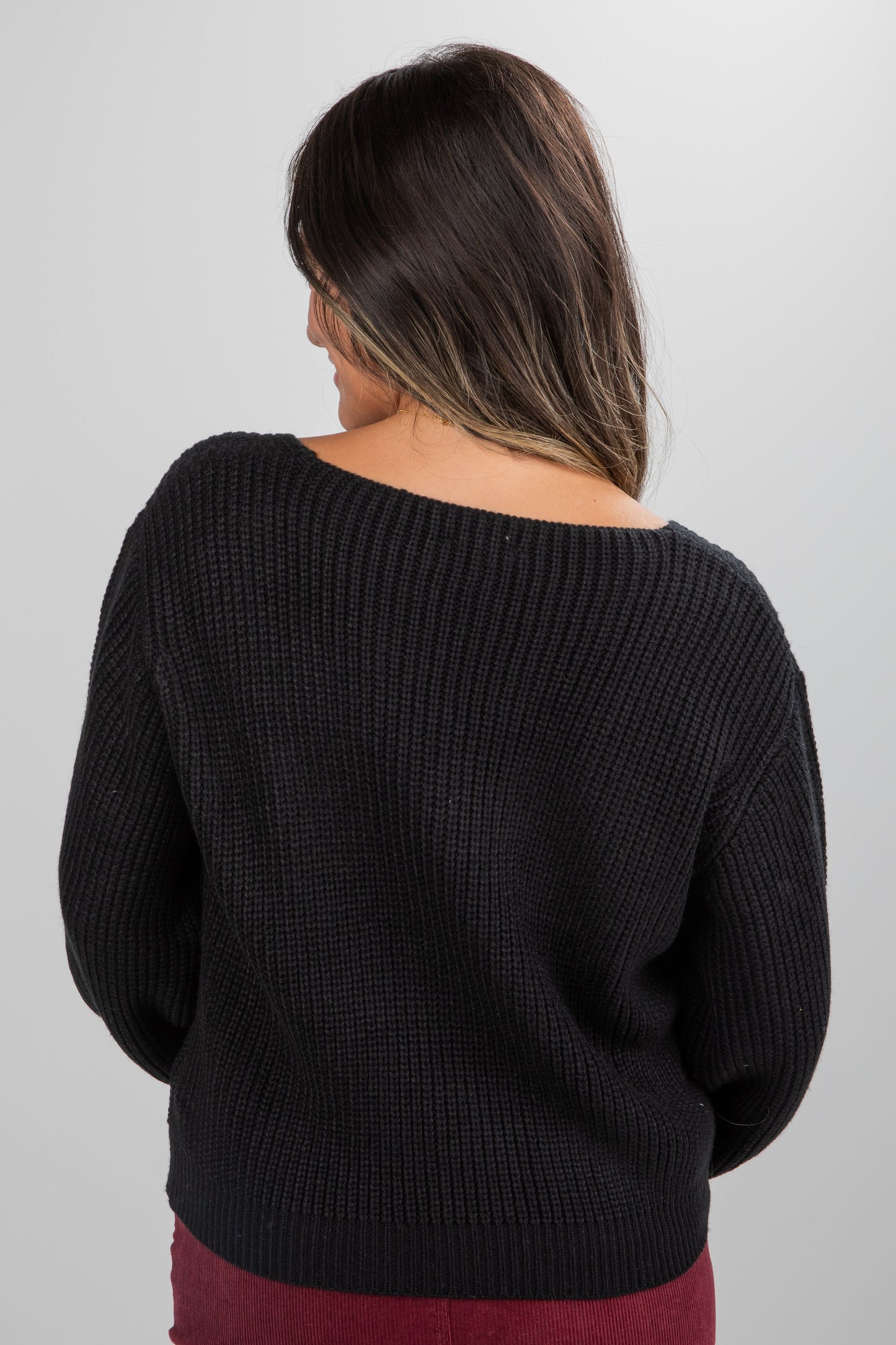Cozy Sweetness Bow Sweater - DU DEAL