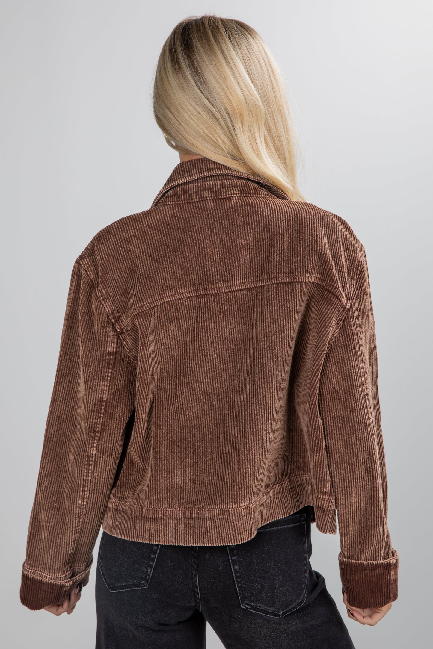 Style Expedition Brown Corduroy Jacket - DU DEAL