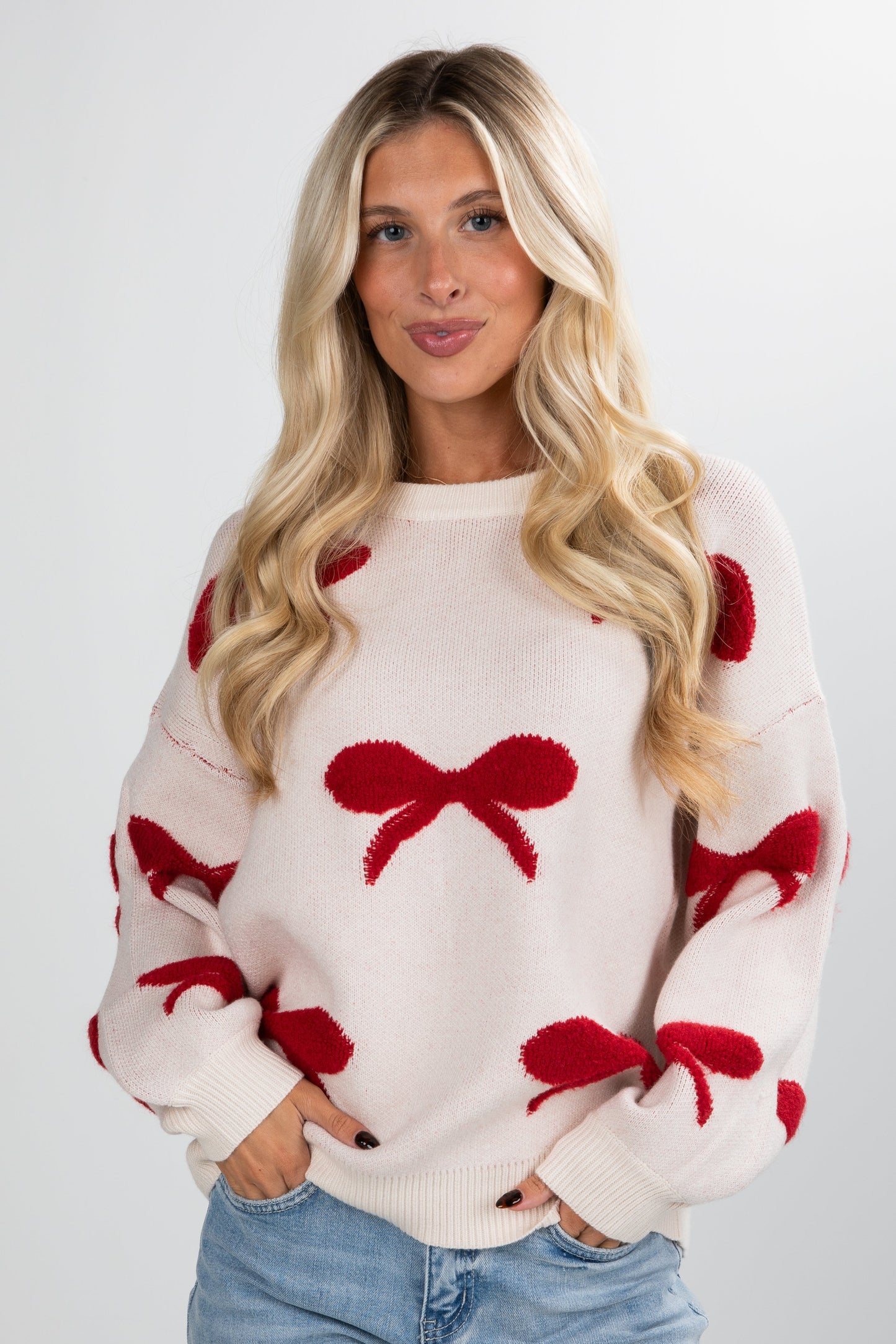 Cute Concept Bow Sweater