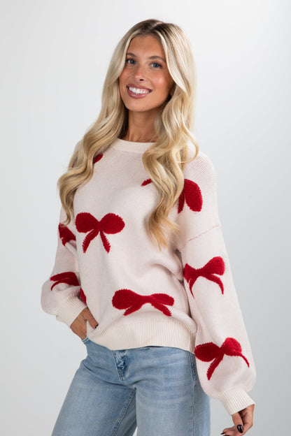 Cute Concept Bow Sweater