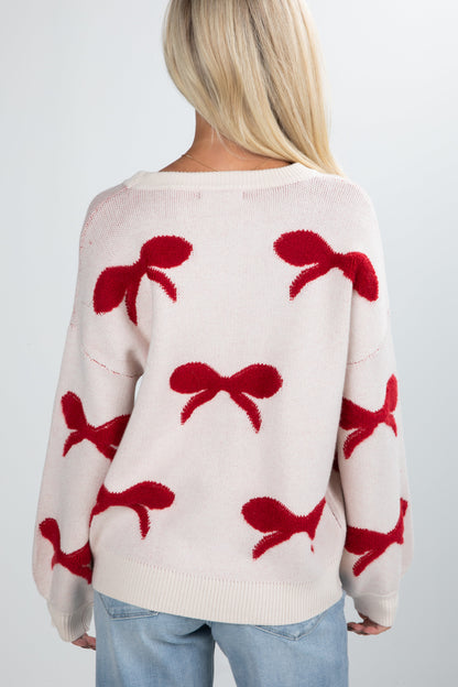 Cute Concept Bow Sweater