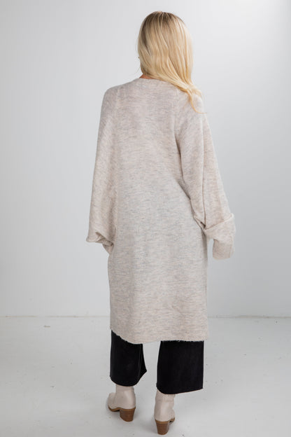 Cozy Inclination Longline Cardigan