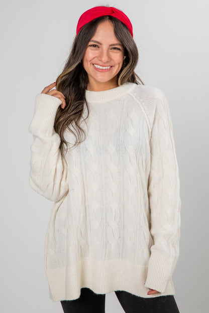 Cozy Classic Oversized Sweater - DOORBUSTER