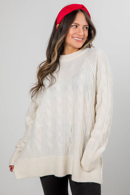 Cozy Classic Oversized Sweater - DOORBUSTER