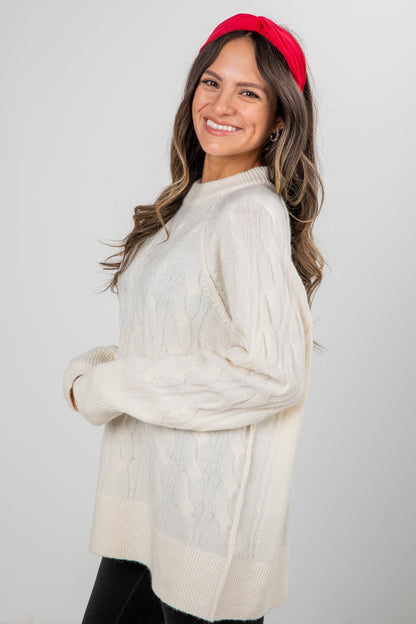 Cozy Classic Oversized Sweater - DOORBUSTER