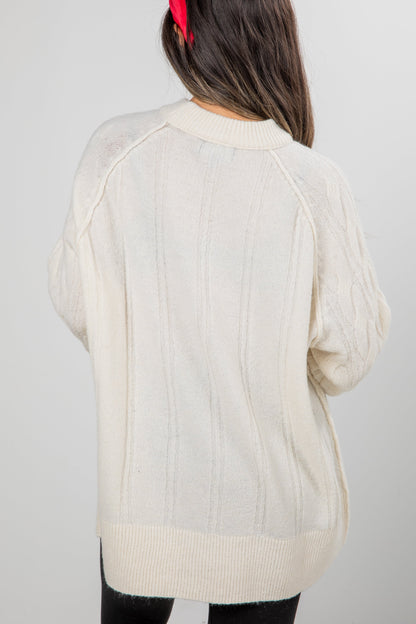 Cozy Classic Oversized Sweater - DOORBUSTER