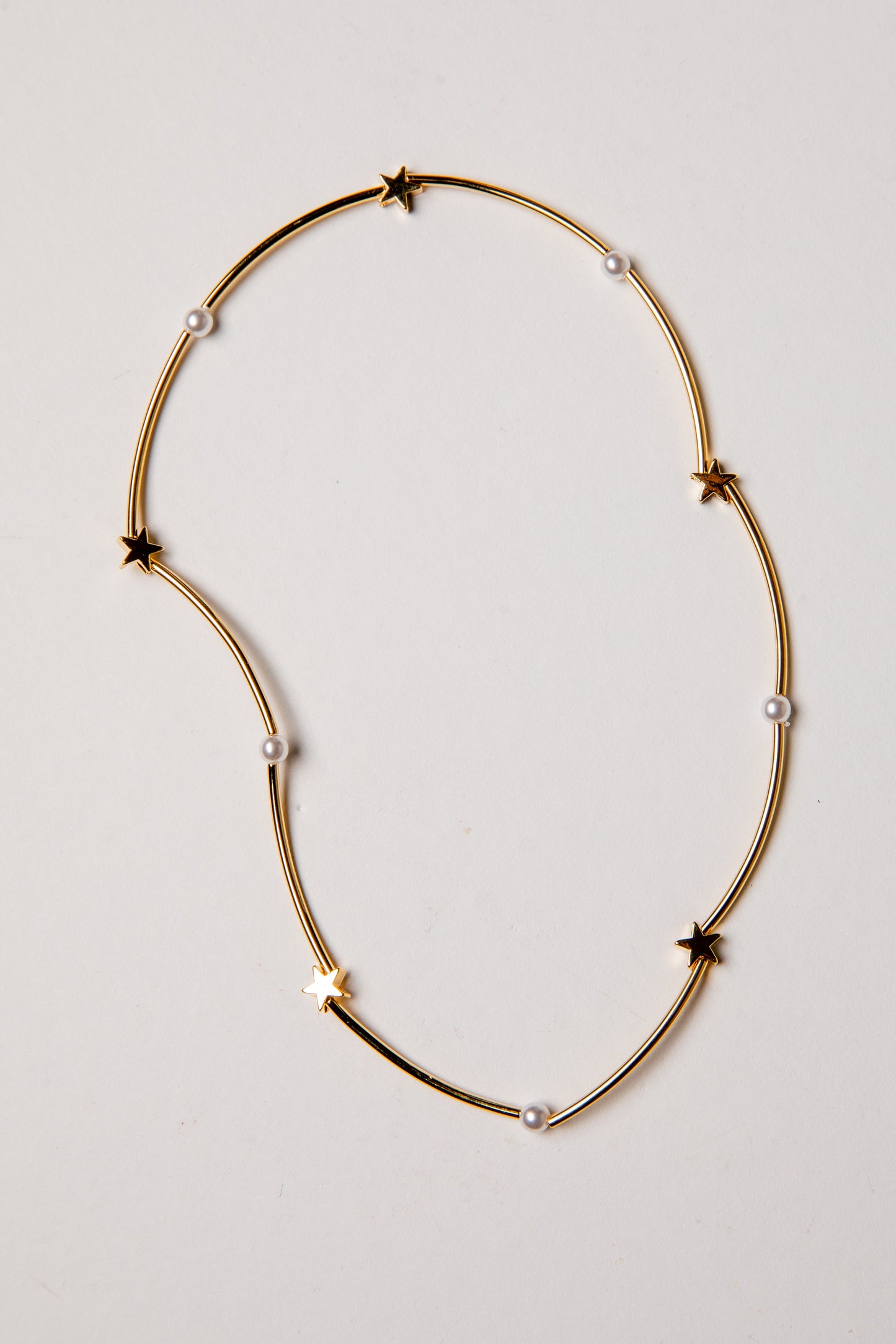 Layla Gold Star + Pearl Bracelet Set