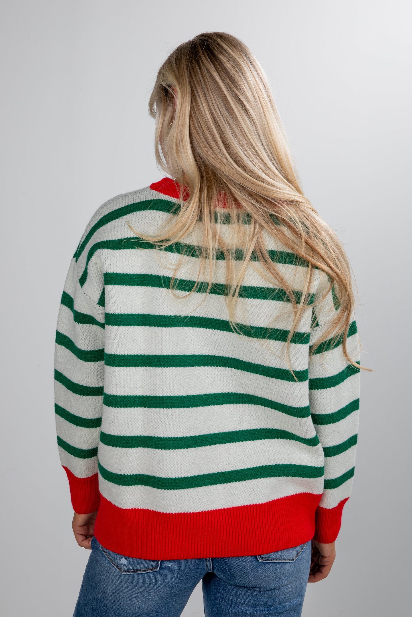 Merry & Bright Striped Sweater