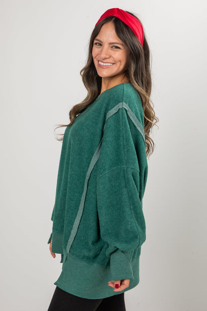 Snuggly Touch Soft Knit Oversized Pullover - DOORBUSTER