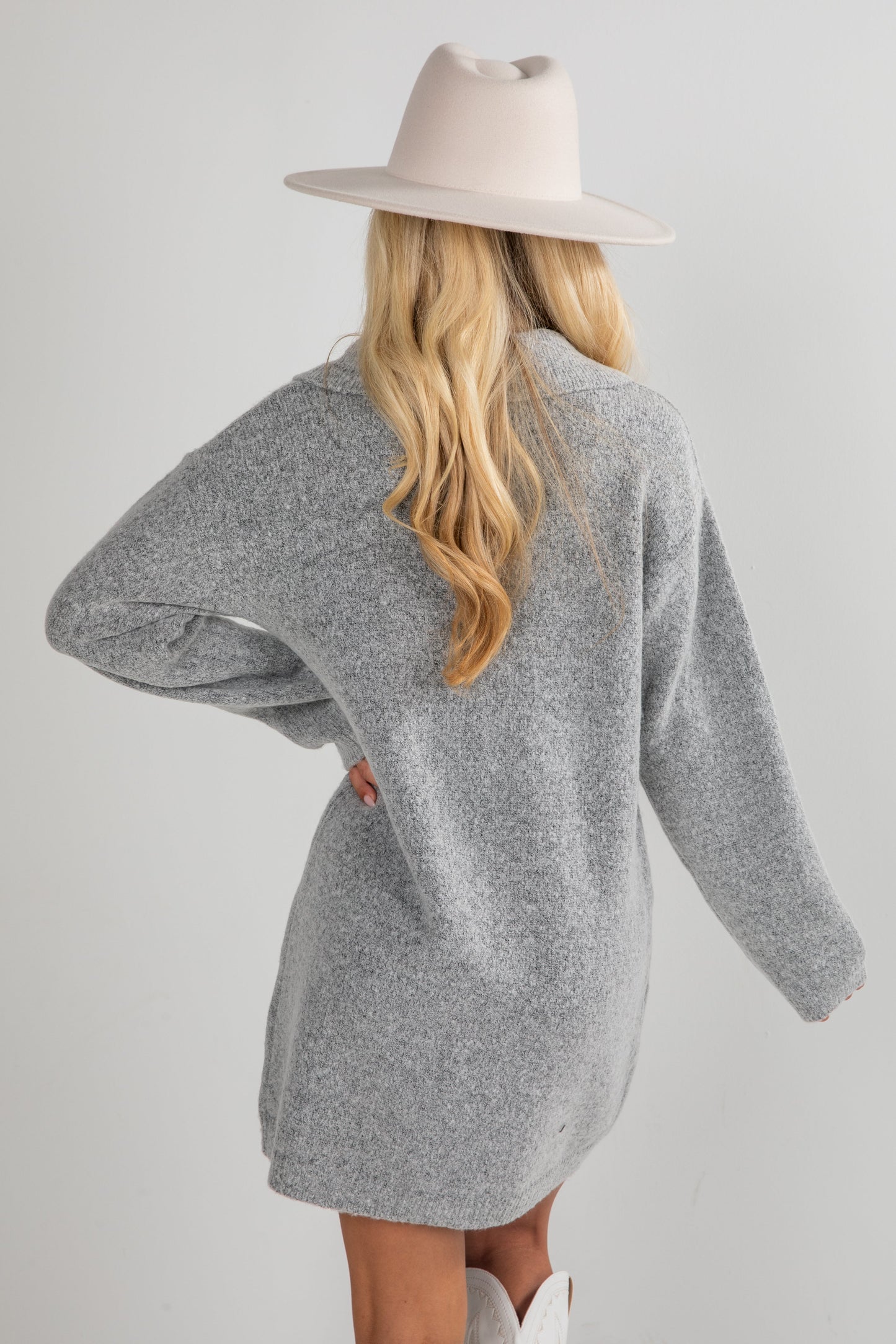 Until I Found You Sweater Dress