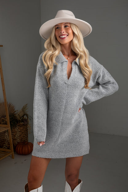 Until I Found You Sweater Dress