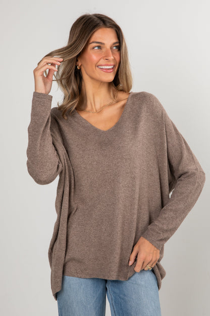 Simply Perfect Lightweight Knit Sweater - DOORBUSTER