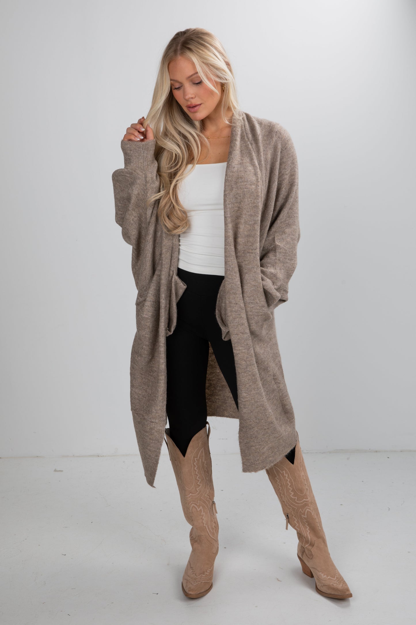 Cozy Inclination Longline Cardigan