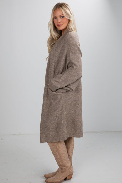 Cozy Inclination Longline Cardigan