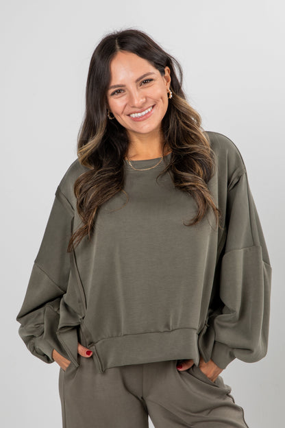 Ultra Air Soft Oversized Pullover - DOORBUSTER