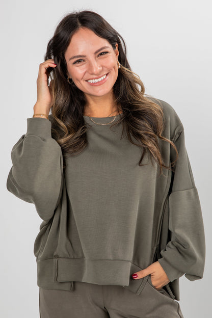 Ultra Air Soft Oversized Pullover - DOORBUSTER