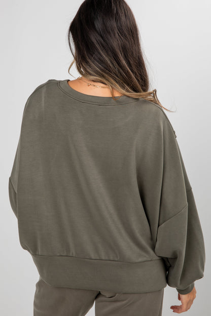 Ultra Air Soft Oversized Pullover - DOORBUSTER