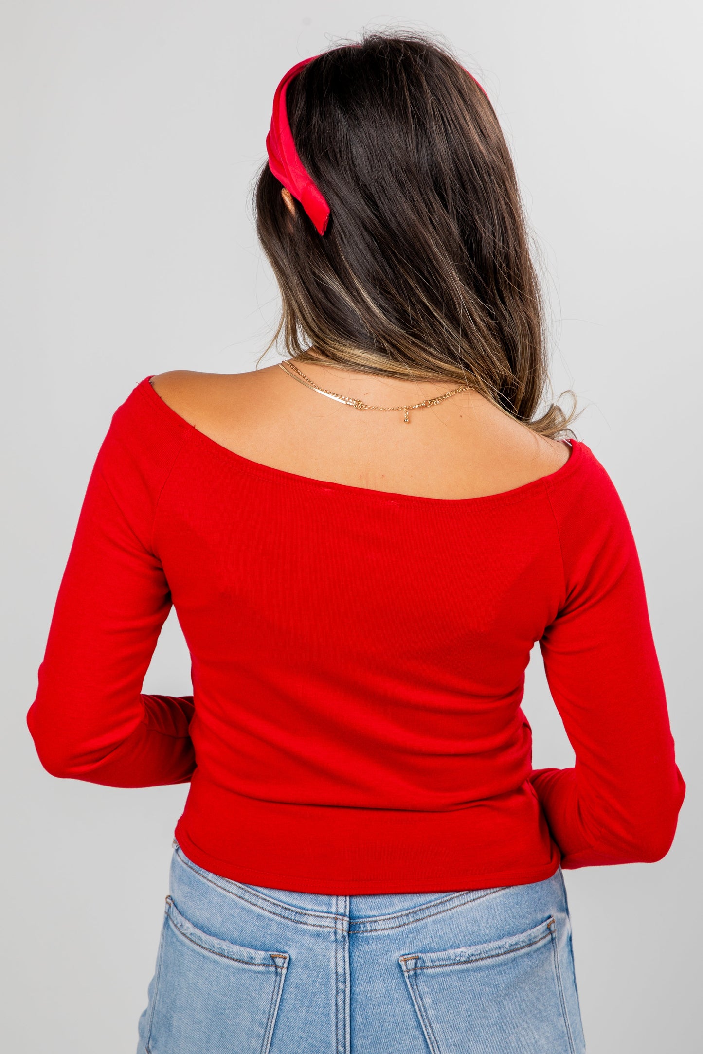 Holly Everyday Boat Neck Top - DOORBUSTER