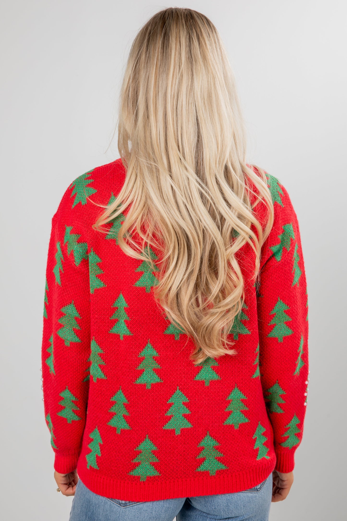 I'll Be Home Christmas Tree Sweater - DOORBUSTER