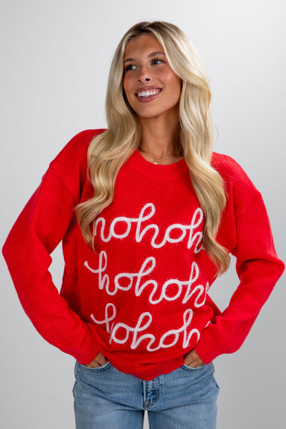 Ho Ho Ho Sweater