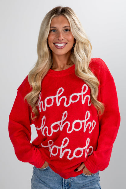 Ho Ho Ho Sweater