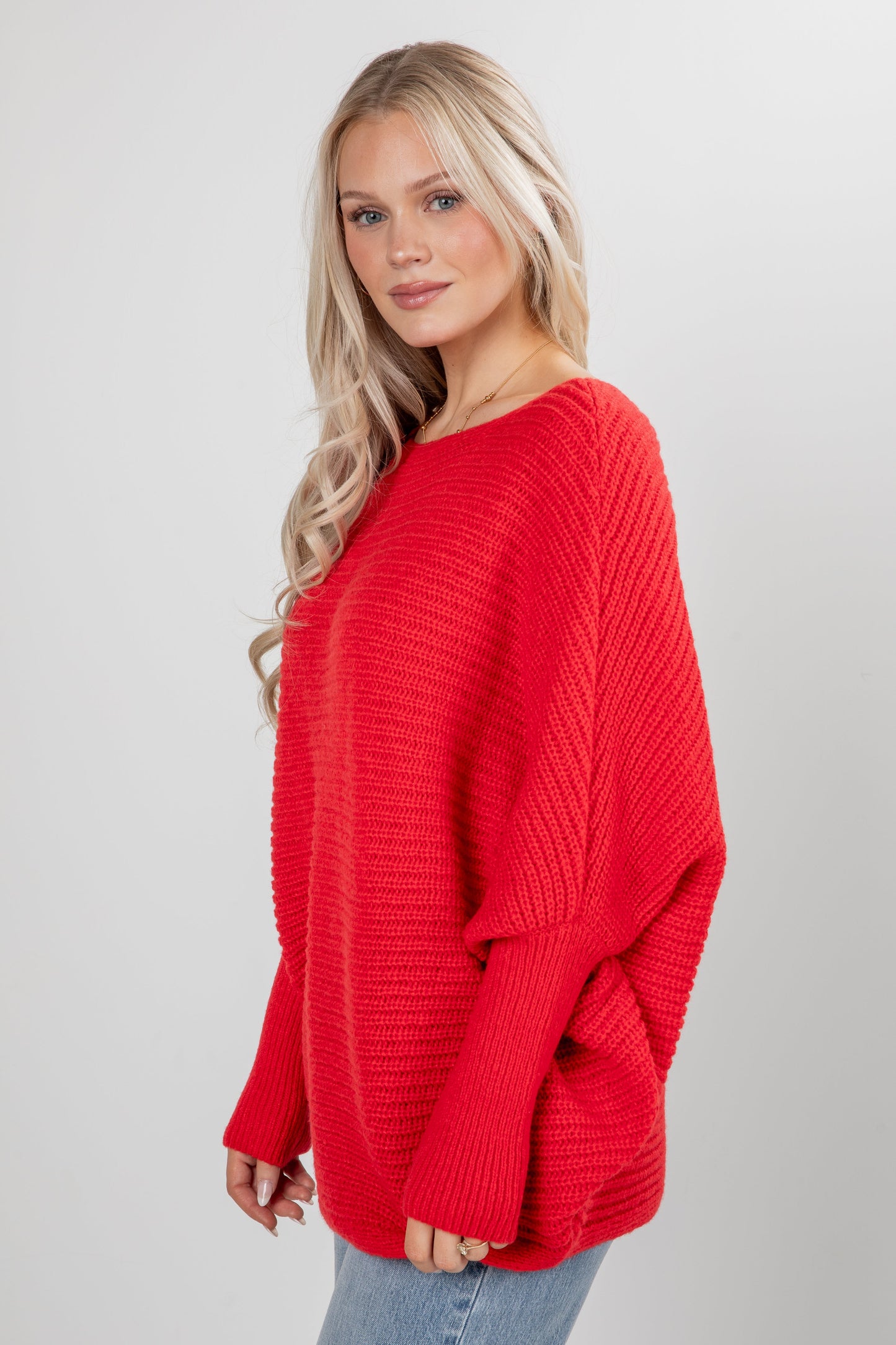 Hear The Bells Oversized Sweater - DOORBUSTER