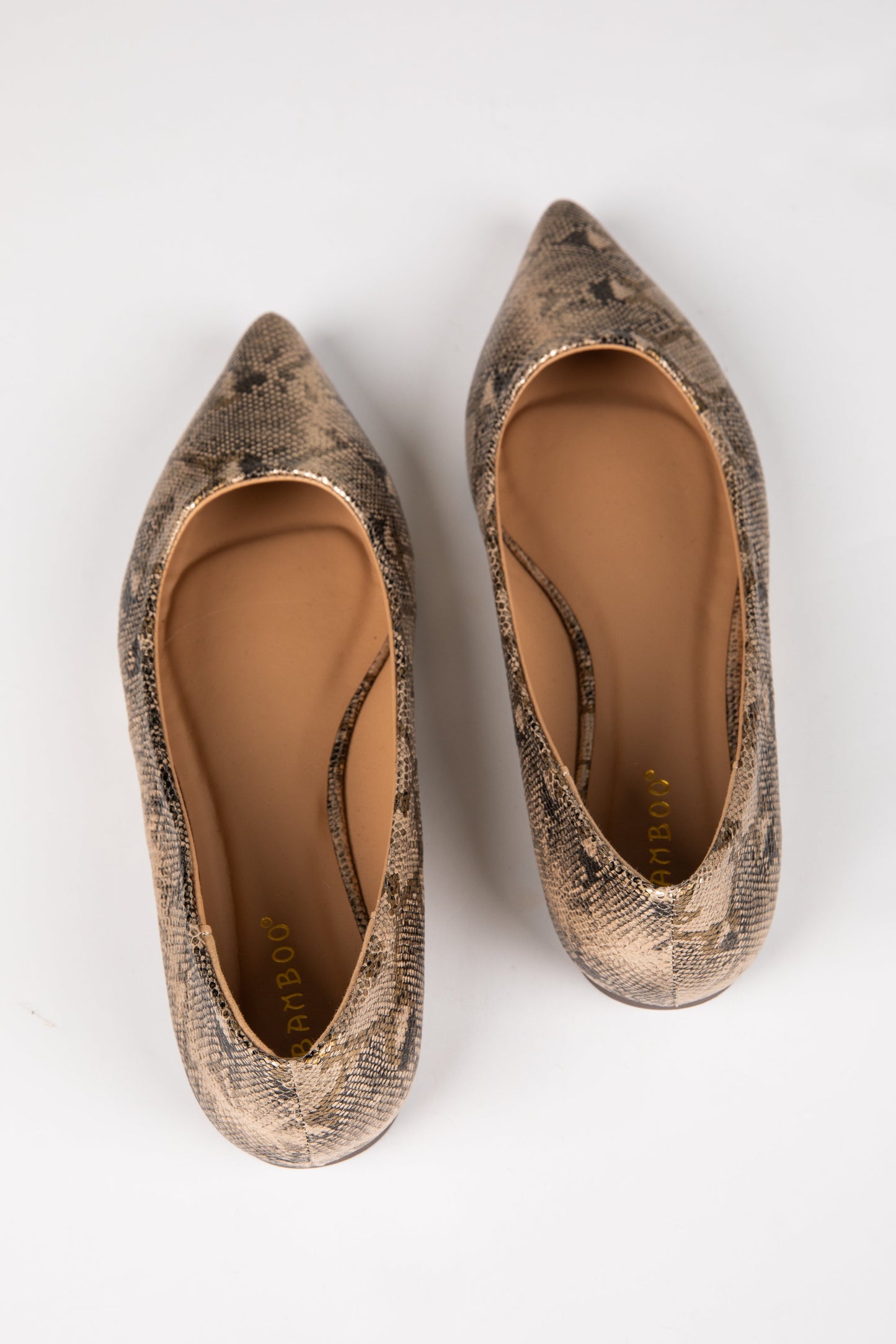 Run The Show Pointed Toe Flats