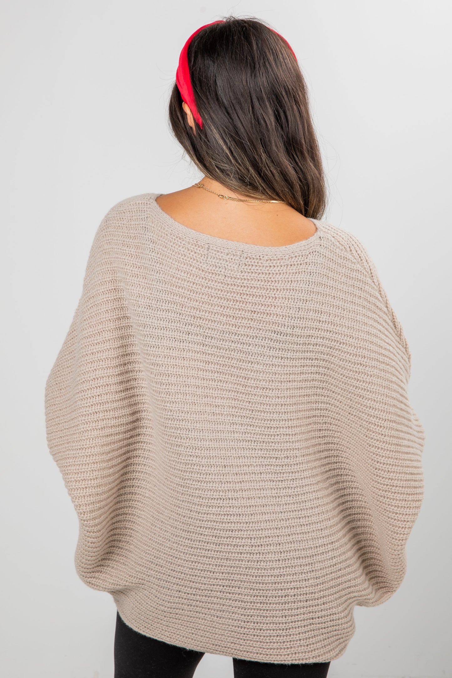 Hear The Bells Oversized Sweater - DOORBUSTER