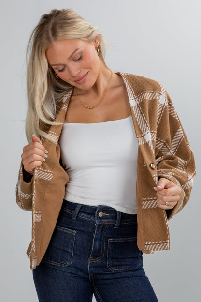 City Strolls Plaid Jacket