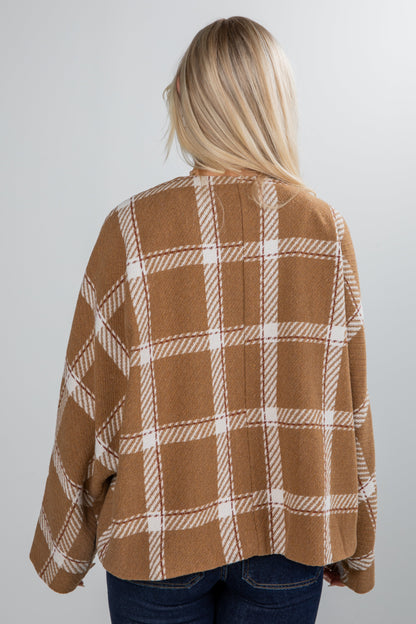 City Strolls Plaid Jacket