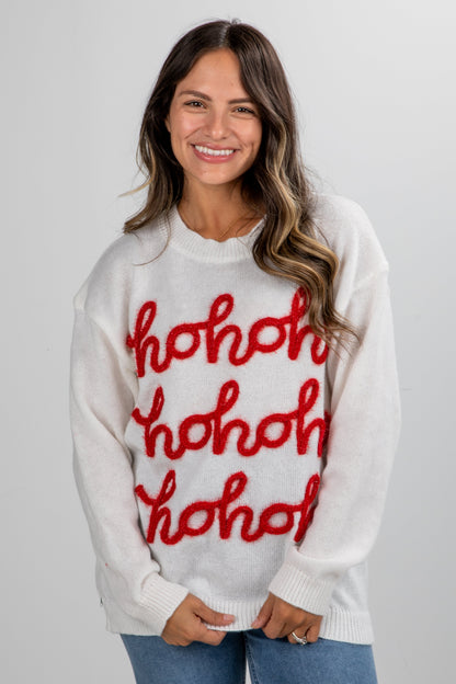 Ho Ho Ho Sweater