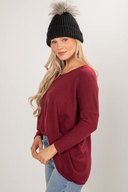 Simply Perfect Lightweight Knit Sweater - DOORBUSTER